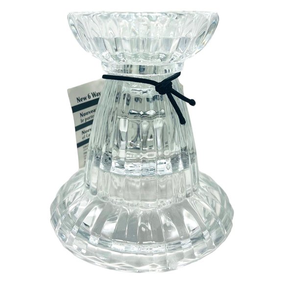 St. George Crystal Athena's Fire 6 Way Candle Holder - Picture 3 of 9